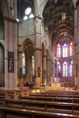 Religious architecture photography: Inside a Church of Treviri by Alessandro Nanni
