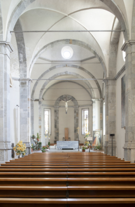 Religious Albums: church in Brissago | A. Nanni