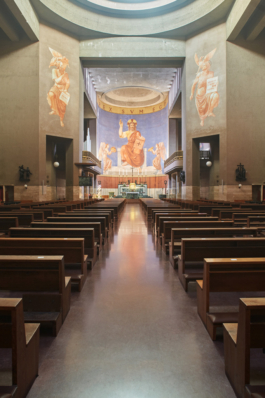 Basilica del Sacro Cuore di Cristo Re - Interior | Photo by Alessandro Nanni