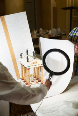 Restoration of the Royal Palace centrepiece