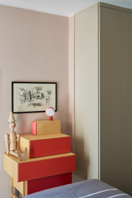 interior of flat - bedroom