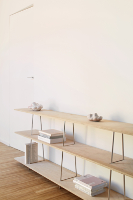 Interior photography of a private apartment in Milan designed by Federico Simonato