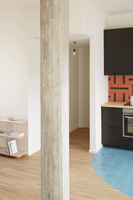 Interior photography of a private apartment in Milan designed by Federico Simonato