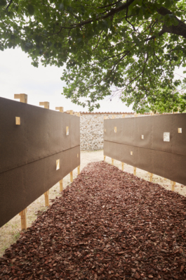 Il cielo di Francesco pavilion project, winner of the Fe.M – Festival di Microarchitettura 2025, Urbania (PU), Italy.