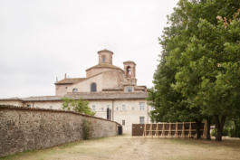 Il cielo di Francesco pavilion project, winner of the Fe.M – Festival di Microarchitettura 2025, Urbania (PU), Italy.